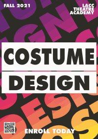Flyer About the Costume Design Fall