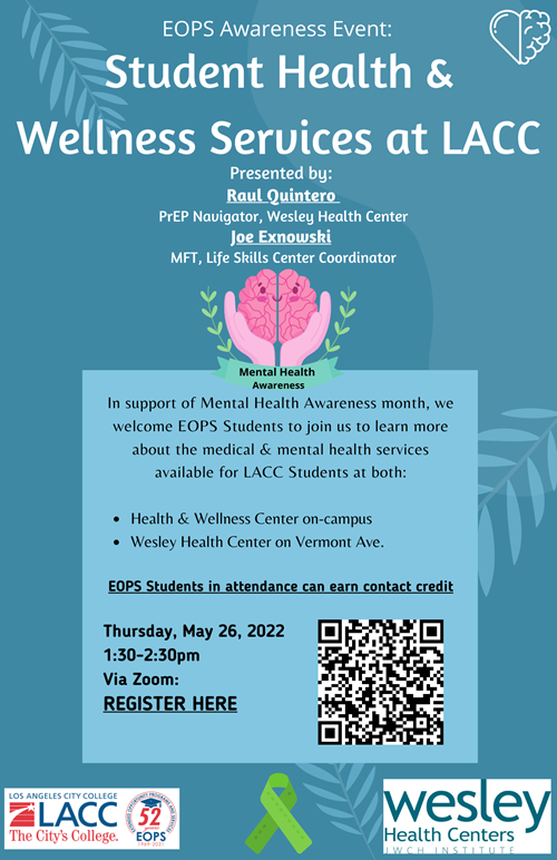 LACC Wellness Services Flyer