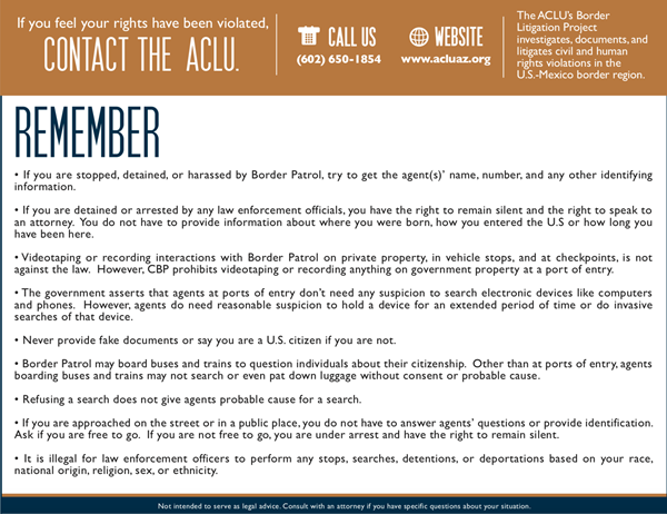 ACLU Contact Banner