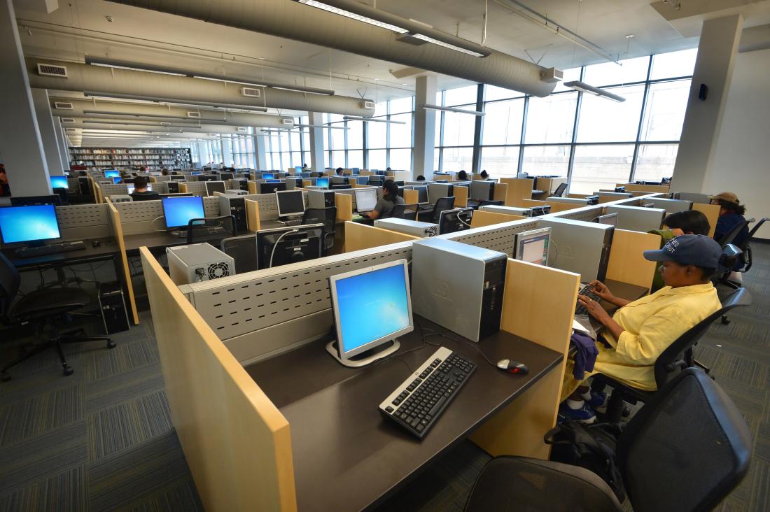 Students in Computer Lab