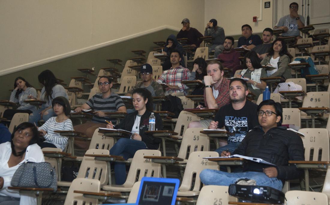 Psichology Students at Class