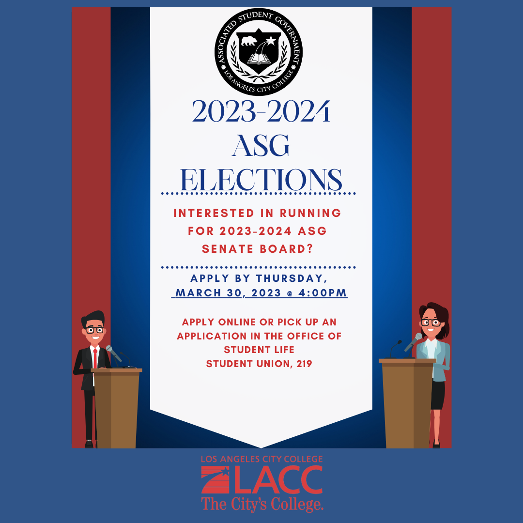 LACC ASG Elections for 2023-2024