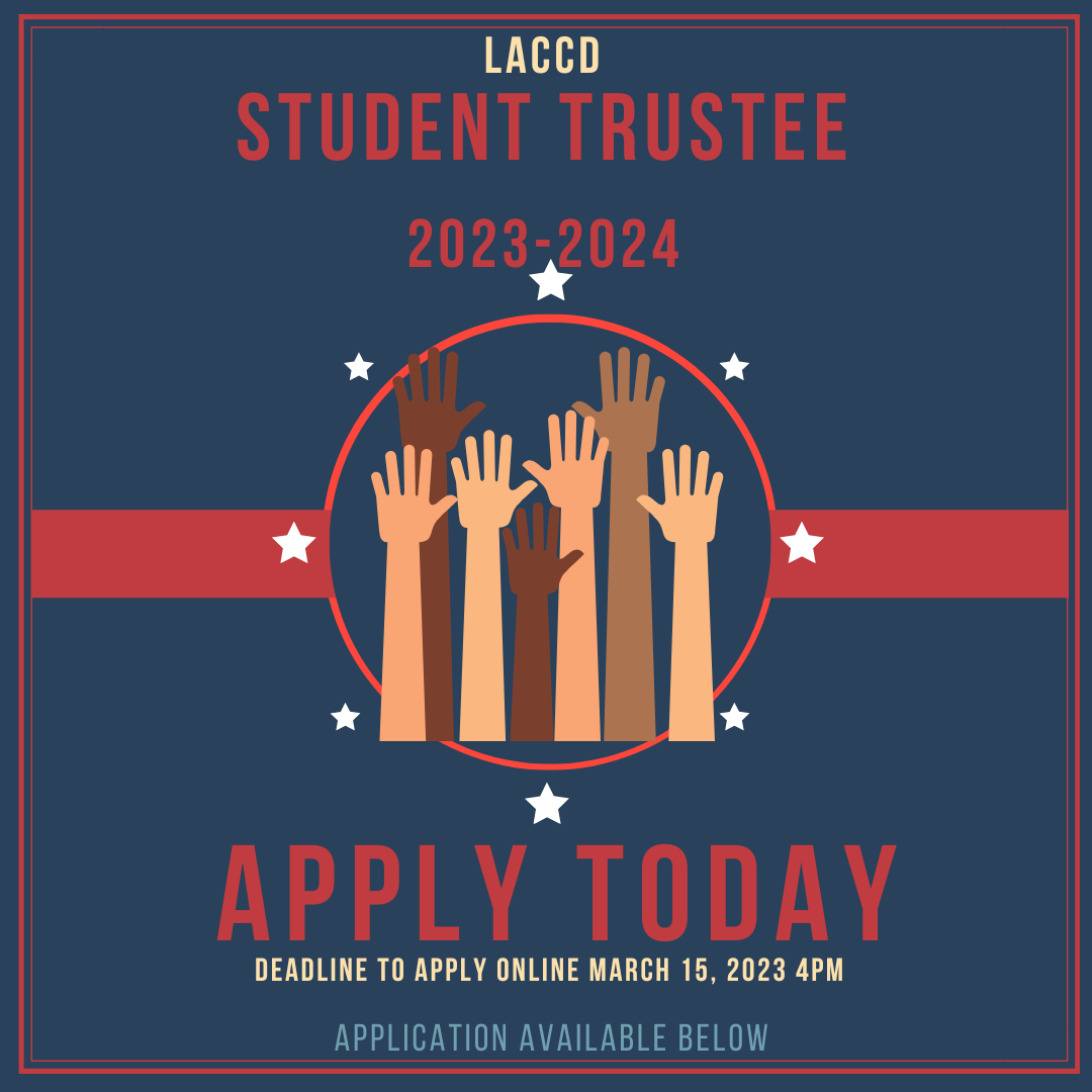 Apply today to become a Student Trustee