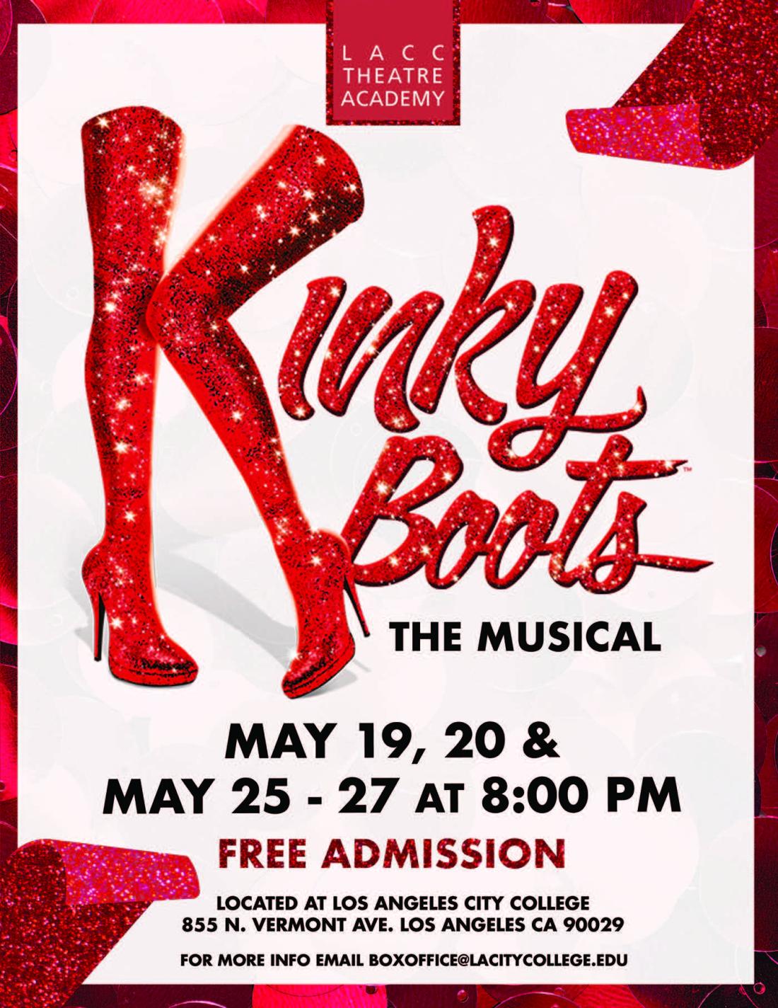 kinky boots poster 2023