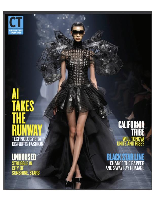 AI Collegian Times Cover, 2024